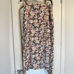 Floral Print Women's Skirt